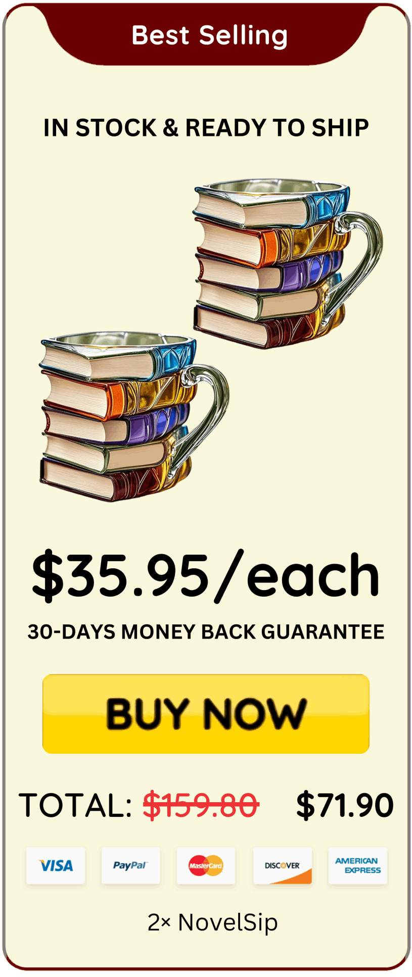 Novel SIP offer price 